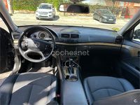 Usado Mercedes E280 Avantgarde 190 CV (139 kW) 2007 Negro Berlina