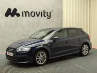 Usado Audi A3 S-Line 150 CV (110 kW) 2020 Azul Berlina