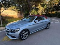 Usado Mercedes C200 184 CV (135 kW) 2017 Plateado Descapotable