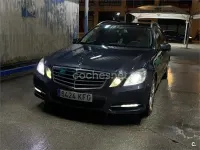 Usado Mercedes E220 Elegance 170 CV (125 kW) 2011 Negro Familiar