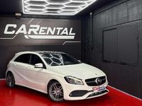 Usado Mercedes A200 AMG line 136 CV (100 kW) 2016 Blanco Utilitario