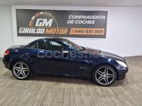 Usado Mercedes SLK200 163 CV (119 kW) 2006 Azul Descapotable