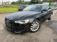 Usado Audi A6 177 CV (130 kW) 2012 Negro Berlina