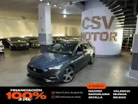 Usado Seat Leon FR 205 CV (150 kW) 2021 Gris Familiar