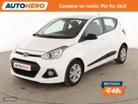 Usado Hyundai i10 Blackline 87 CV (63 kW) 2015 Blanco Utilitario