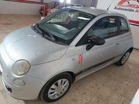 Usado Fiat 500 Pop 69 CV (50 kW) 2009 Gris / plata Descapotable