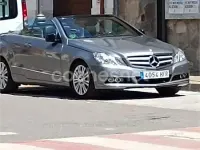 Usado Mercedes E350 Avantgarde 231 CV (169 kW) 2012 Gris / plata Descapotable
