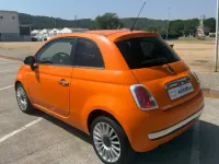 Usado Fiat 500 Lounge 69 CV (50 kW) 2011 Naranja Utilitario