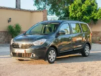 Usado Dacia Lodgy Lauréate 116 CV (85 kW) 2015 Gris / plata Monovolumen