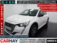 Usado Peugeot e-208 Active 100 kW (136 CV) 2022 Blanco Utilitario