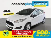 Usado Ford Fiesta Trend 100 CV (73 kW) 2017 Blanco Utilitario