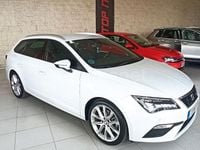 Usado Seat Leon FR 150 CV (110 kW) 2020 Blanco Familiar
