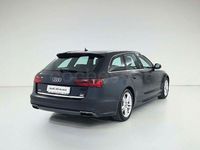 Usado Audi A6 S-Line 190 CV (139 kW) 2015 Azul Familiar