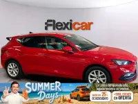 Usado Seat Leon ST Style 116 CV (85 kW) 2020 Rojo Familiar