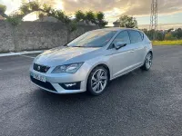 Usado Seat Leon FR 180 CV (132 kW) 2015 Gris / plata Berlina