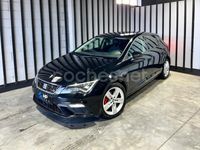 Usado Seat Leon FR 150 CV (110 kW) 2018 Negro Berlina