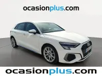 Usado Audi A3 Sportback S-Line 116 CV (85 kW) 2020 Blanco Utilitario