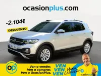 Usado VW T-Cross Advance 110 CV (80 kW) 2023 Gris SUV