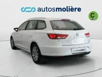 Usado Seat Leon Style 125 CV (91 kW) 2016 Blanco Familiar