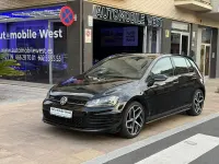 Usado VW Golf VII GTD 184 CV (135 kW) 2013 Negro Berlina