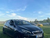 Usado Peugeot 308 Allure 125 CV (91 kW) 2014 Azul Berlina