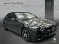 Usado Mercedes C200 AMG line 163 CV (119 kW) 2024 Negro Berlina