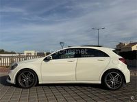 Usado Mercedes A180 AMG line 109 CV (80 kW) 2016 Blanco Berlina