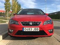 Usado Seat Leon SC I-Tech 125 CV (91 kW) 2014 Rojo Utilitario