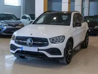 Usado Mercedes GLC220 170 CV (125 kW) 2022 Blanco SUV