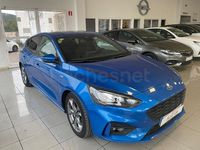Usado Ford Focus ST-Line 125 CV (91 kW) 2020 Azul Berlina