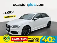 Usado Audi A3 S-Line 110 CV (80 kW) 2016 Blanco