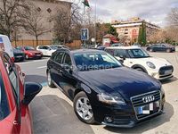 Usado Audi A4 143 CV (105 kW) 2010 Negro Familiar