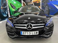 Usado Mercedes C200 Avantgarde 136 CV (100 kW) 2014 Negro Berlina