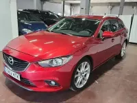 Usado Mazda 6 Style 150 CV (110 kW) 2013 Rojo Familiar