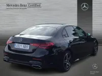 Usado Mercedes C220 AMG line 200 CV (147 kW) 2025 Negro obsidiana Berlina