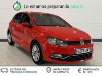 Usado VW Polo 90 CV (66 kW) 2016 Rojo Utilitario