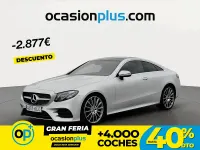 Usado Mercedes E220 194 CV (142 kW) 2018 Gris Coupe