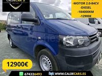 Usado VW Transporter Pro 84 CV (61 kW) 2013 Azul Van