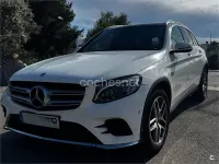 Usado Mercedes GLC220 AMG line 170 CV (125 kW) 2016 Blanco SUV