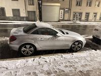 Usado Mercedes SLK200 163 CV (119 kW) 2009 Gris / plata Descapotable