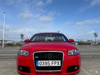 Usado Audi A3 S-Line 200 CV (147 kW) 2007 Rojo Utilitario