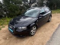 Usado Audi A3 Sportback Ambition 170 CV (125 kW) 2007 Negro Utilitario
