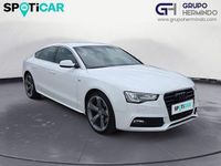Usado Audi A5 Sportback S-Line 190 CV (139 kW) 2016 Blanco Utilitario