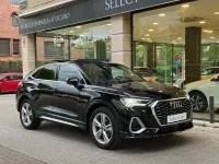 Usado Audi Q3 Sportback S-Line 150 CV (110 kW) 2021 Negro SUV