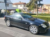Usado Mercedes SLK200 136 CV (100 kW) 1999 Negro Descapotable