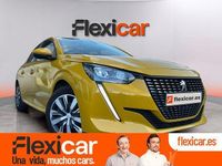 Usado Peugeot 208 Active 100 CV (73 kW) 2020 Amarillo Utilitario