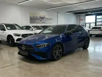 Usado Mercedes A180 AMG line 116 CV (85 kW) 2025 Azul Berlina
