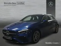 Usado Mercedes A180 AMG line 116 CV (85 kW) 2024 Azul espectra Berlina