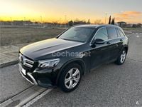 Usado Mercedes GLC220 170 CV (125 kW) 2018 Negro SUV