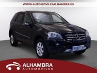 Usado Mercedes ML280 190 CV (139 kW) 2007 Negro SUV